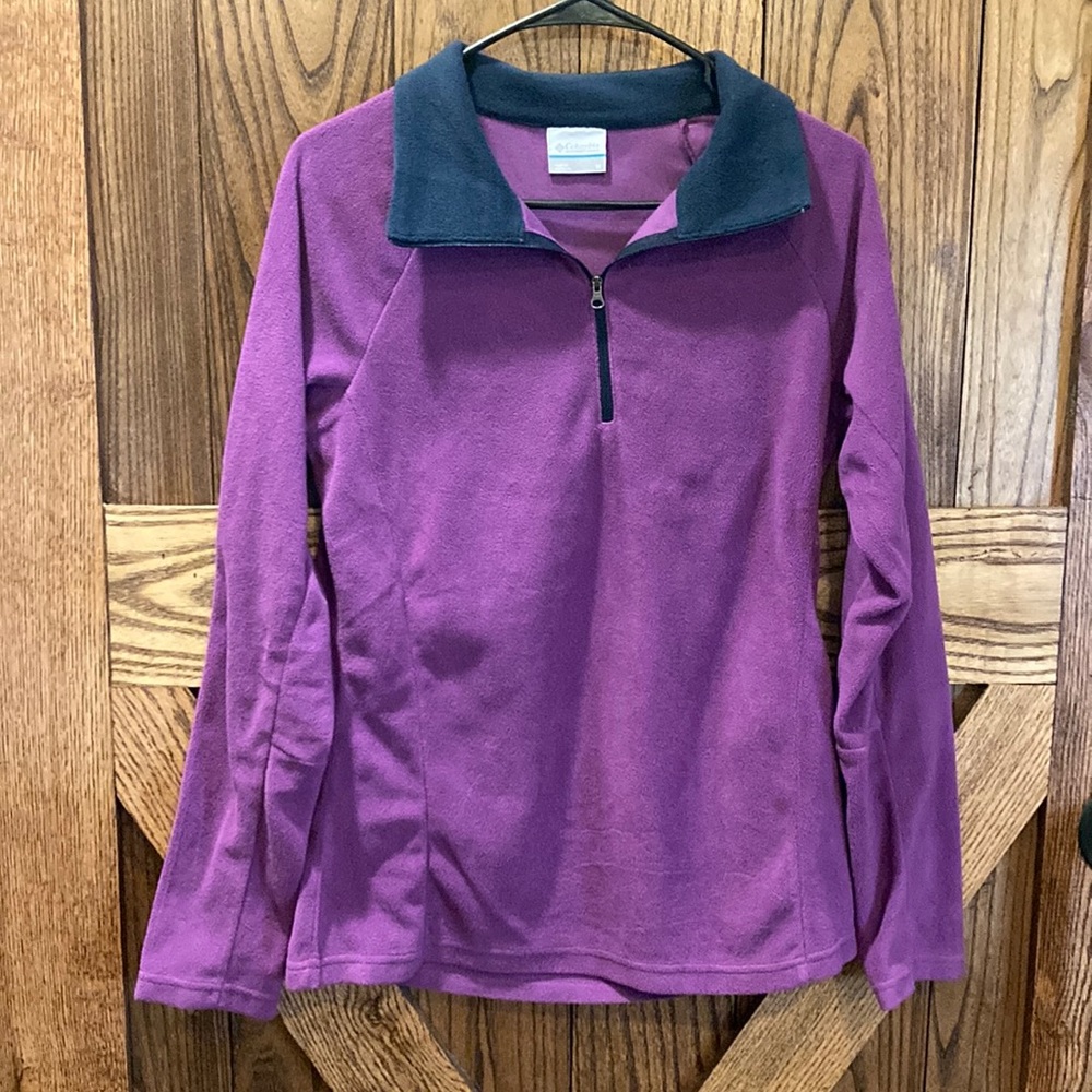 Women’s Columbia fleece quarter zip